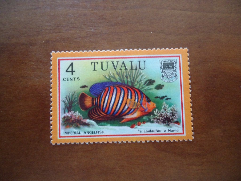 Vissen Tuvalu 1977, mi. 85 postfris, Ophalen of Verzenden, Postfris, Dier of Natuur