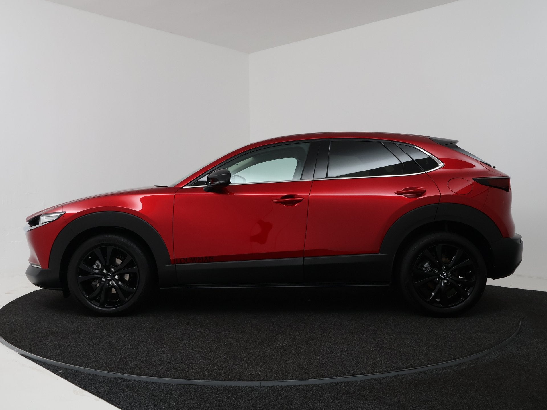 Mazda CX-30 2.0 e-SkyActiv-X M Hybrid Homura DEMO voordeel, Stof, Origineel Nederlands, Bedrijf, Automatische klimaatregeling