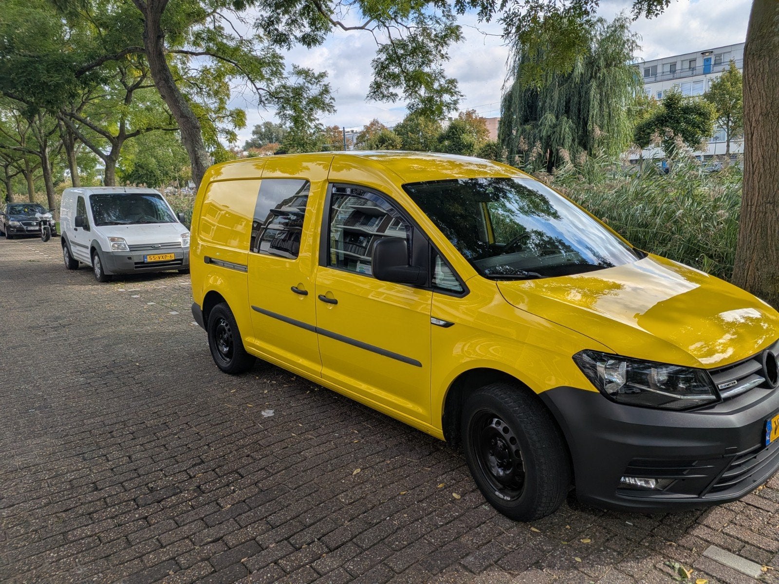Volkswagen Caddy 2016 incl camper en CNG, zuinig!!, Volkswagen, Overige brandstoffen, Origineel Nederlands, 1395 cc