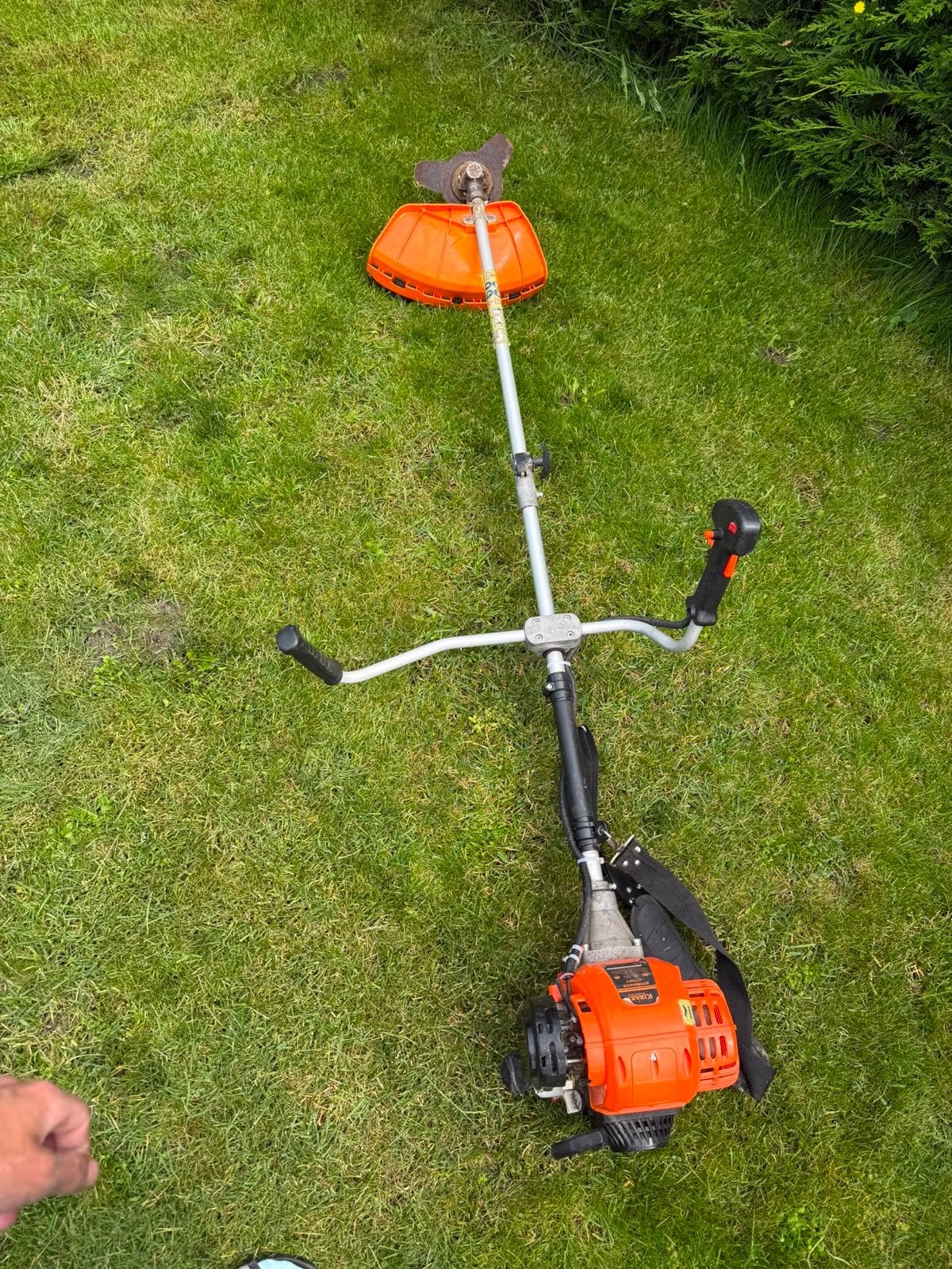 Gebruikte kibani benzine Bosmaaier, Tuin en Terras, Bosmaaiers, Ophalen, Gebruikt, 30 tot 50 cm, Benzine