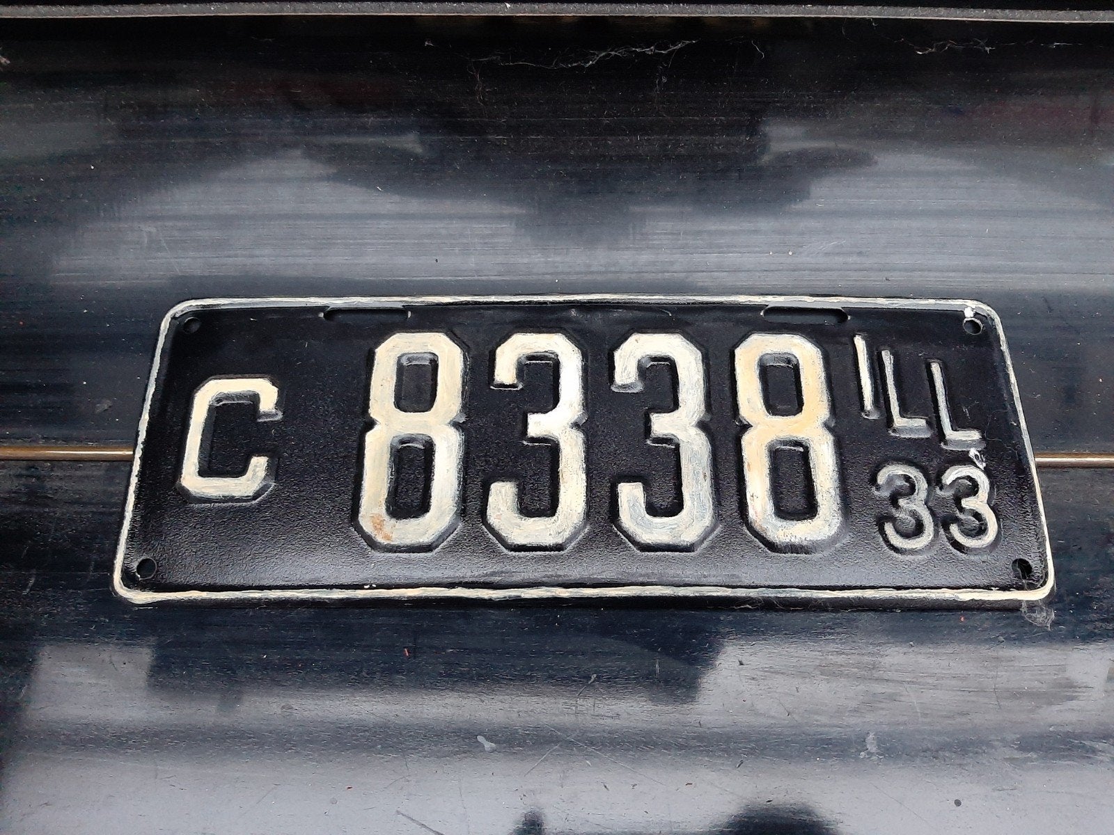 Oldtimer amerikaanse nummerplaten kentekenplaten, Verzamelen, Ophalen of Verzenden, Gebruikt, Auto's