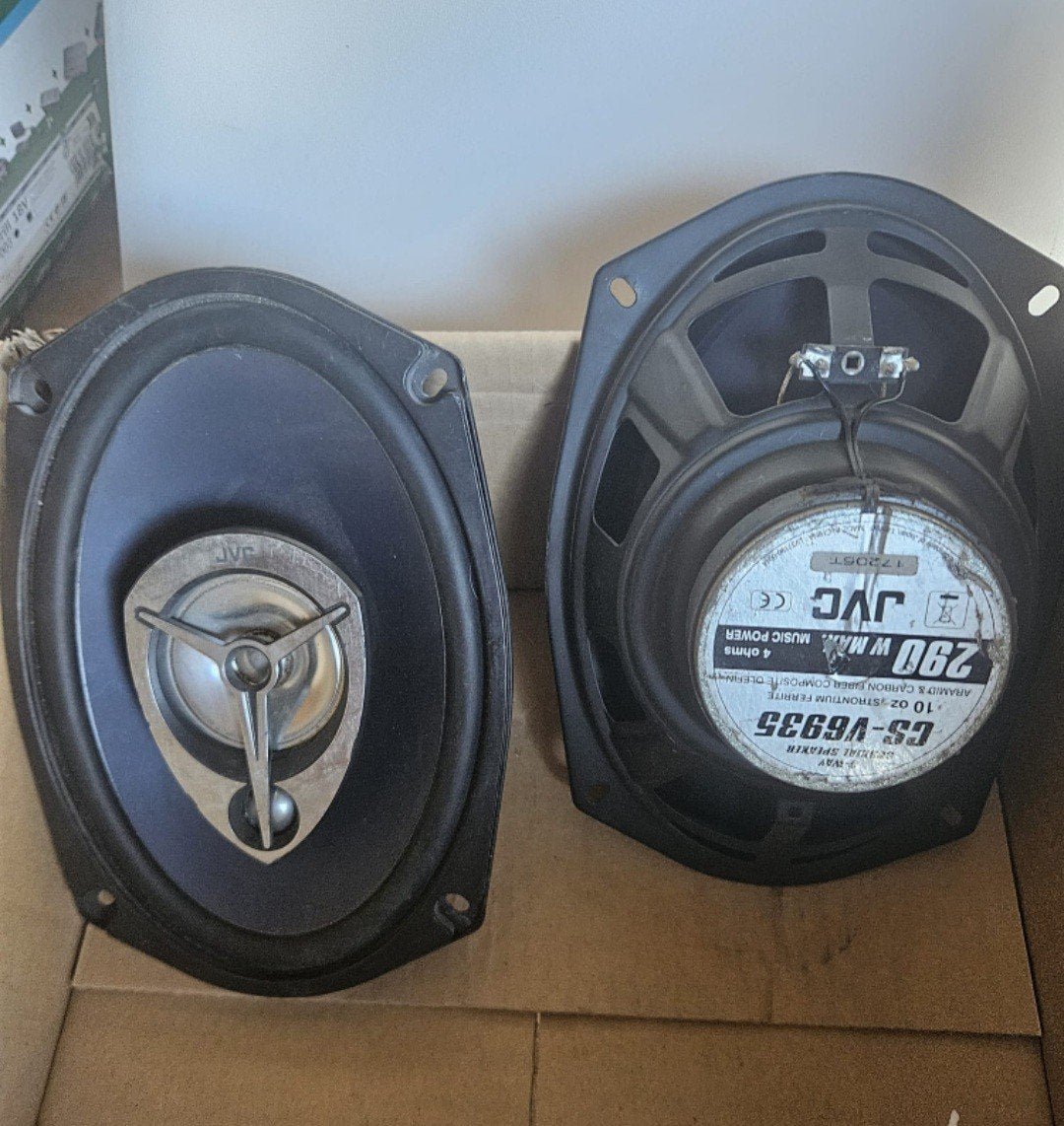 JVC CS-V6935 Auto Speakers - 290W Music Power, Ophalen of Verzenden, Gebruikt