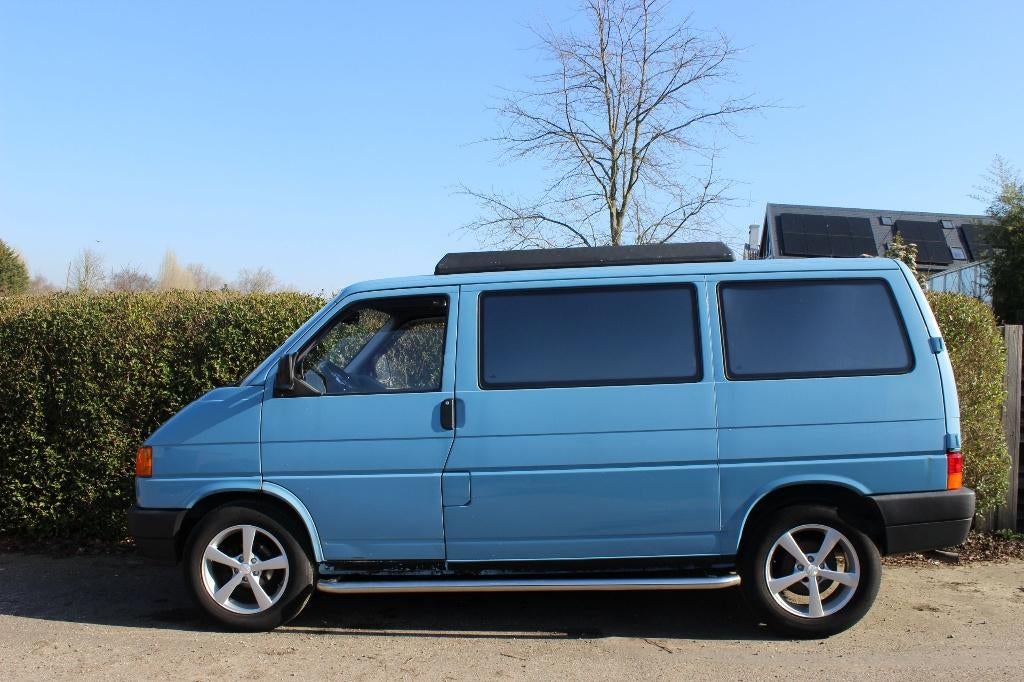 Volkswagen Transporter 2.0 Kombi 62KW E2 1994 Blauw, Auto's, Volkswagen, Voorwielaandrijving, Stof, Blauw, Origineel Nederlands