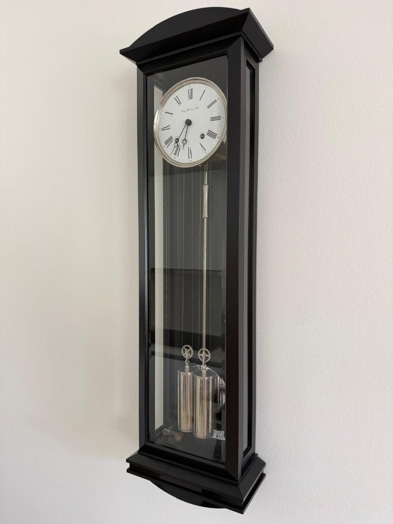 Franz Hermle & Sohn wandklok met slinger, Ophalen