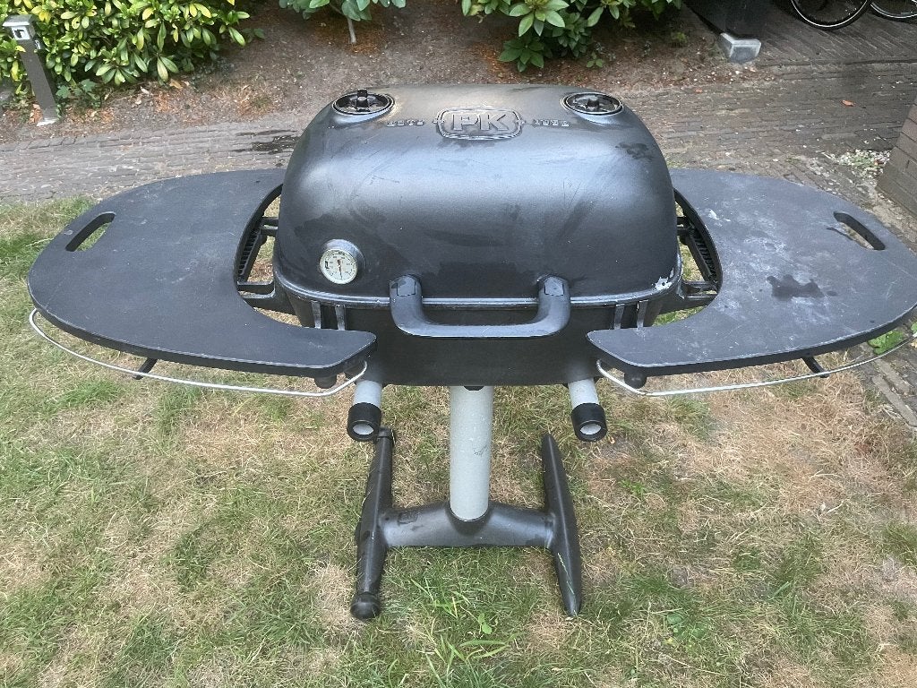 PK360 Grill & Smoker – Veelzijdige premium houtskoolbarbecue, Ophalen, Gebruikt, Pk grill, Met accessoires