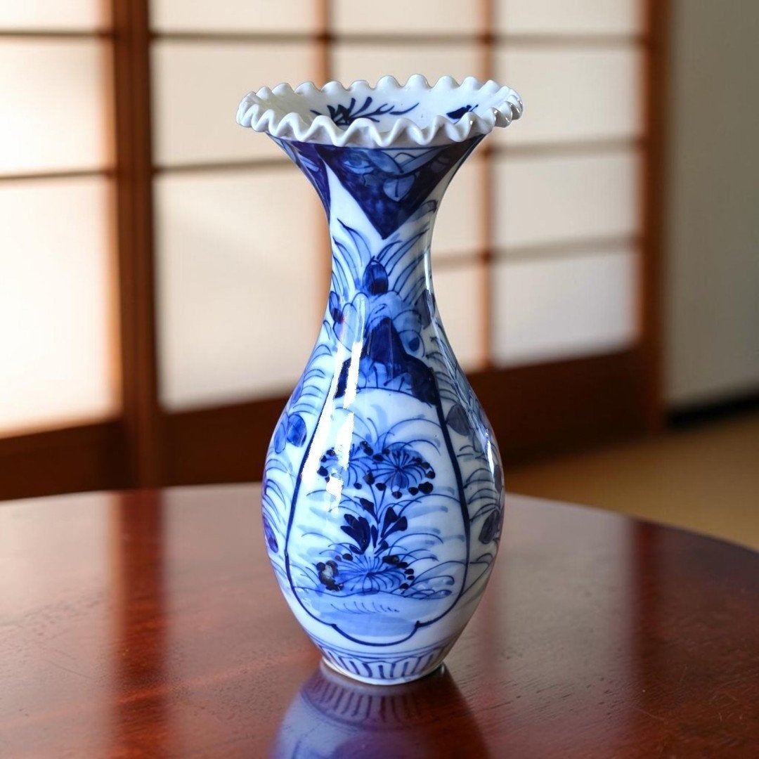 antieke Japanse vaas, Ophalen of Verzenden