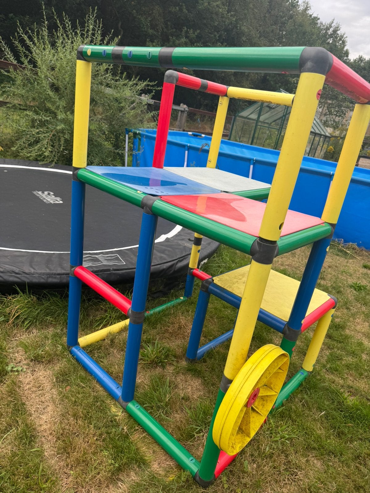 Basisset quadro, Kinderen en Baby's, Speelgoed | Buiten | Speeltoestellen, Ophalen, Gebruikt, Aanbouwonderdeel