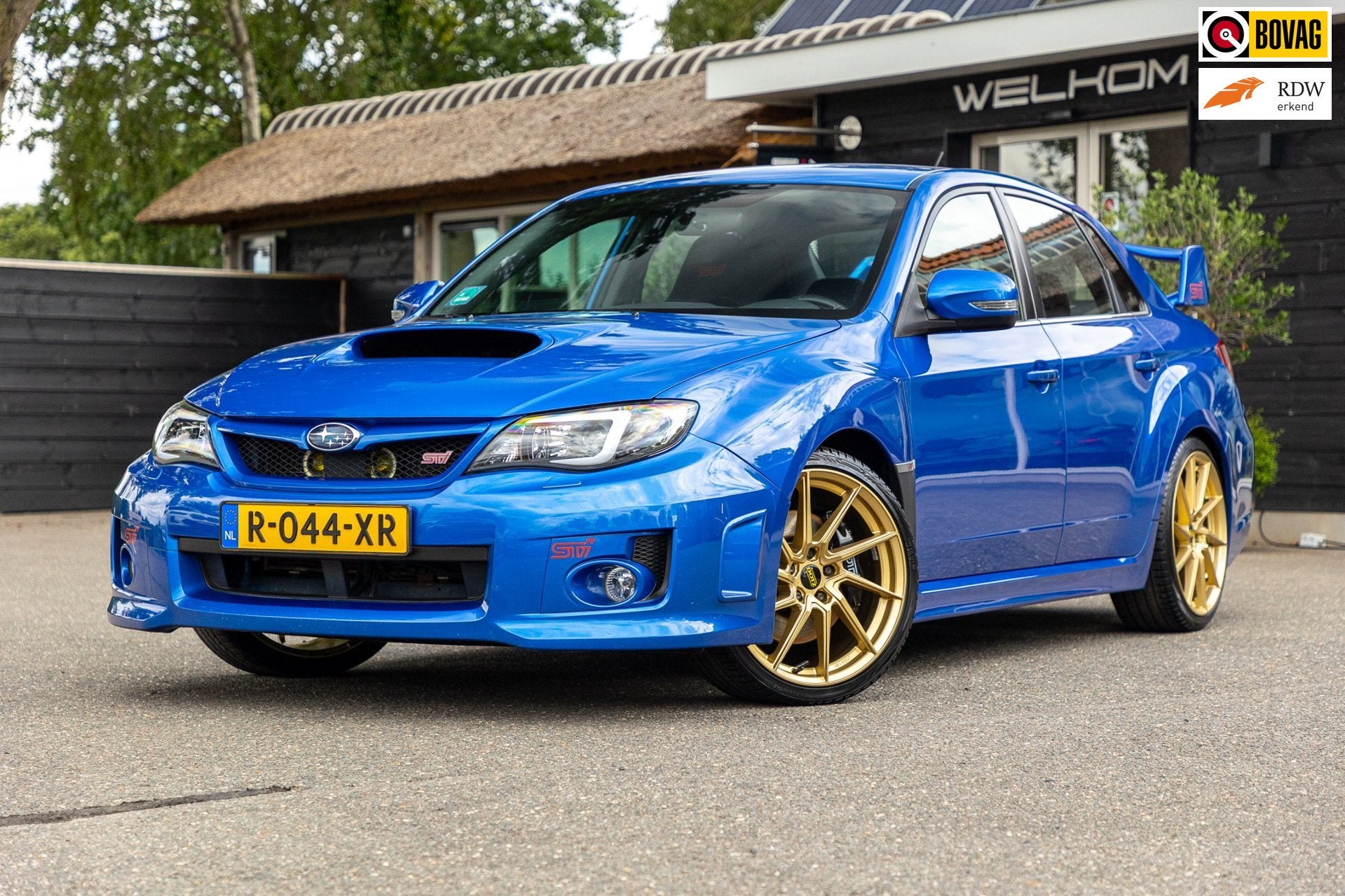 Subaru WRX STI 2.5 T Sport WR Blue Pearl I Collector's item, Auto's, Euro 5, 1490 kg, Gebruikt, Zwart