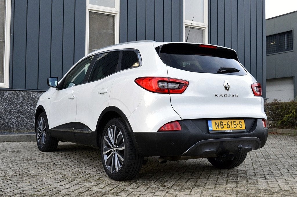 Renault Kadjar 1.2 TCe Bose Rijklaarprijs-Garantie Navigatie, 4 cilinders, Wit, Origineel Nederlands, Bedrijf