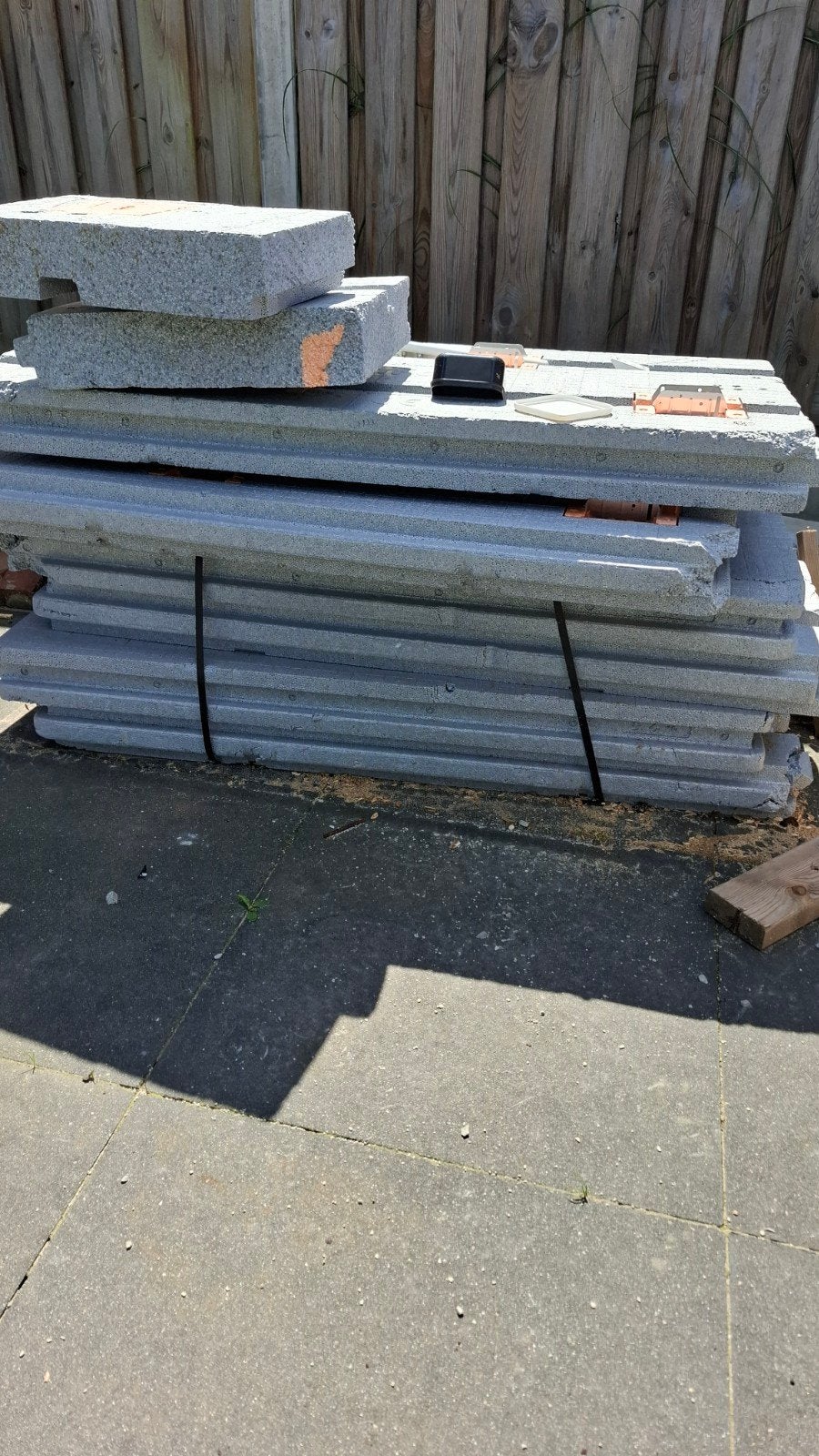 Geisoleerde platen, Zwart, 15 m² of meer, Metaal, Ophalen