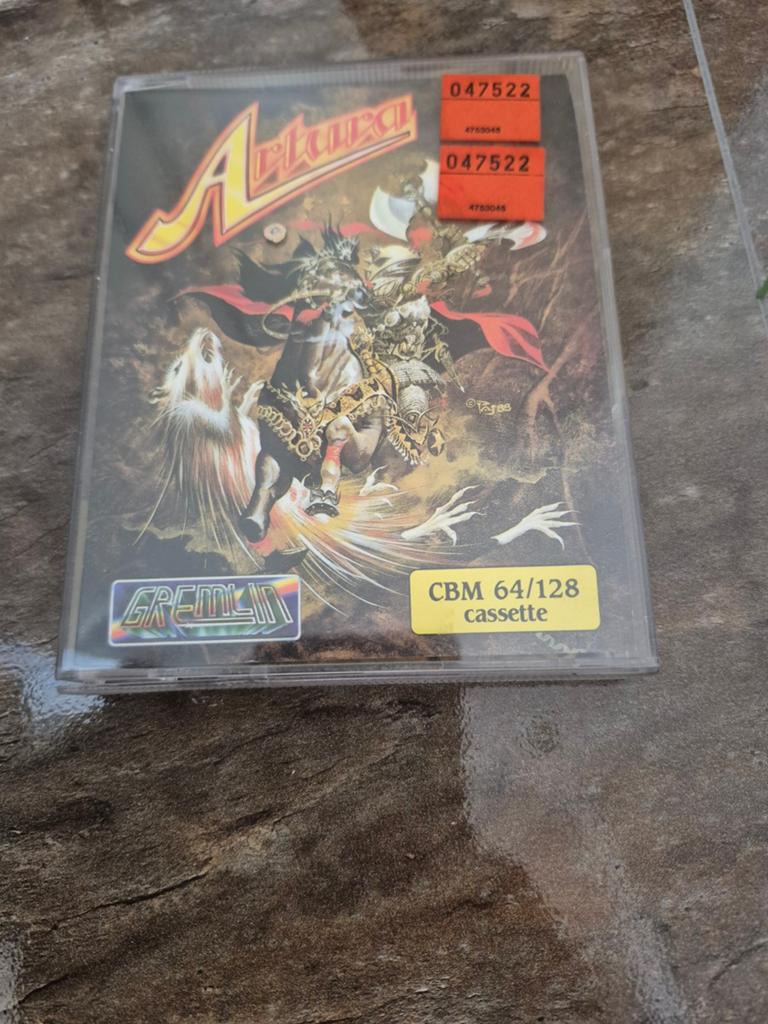 Artura - Commodore 64/128 Cassette Game (C64), Avontuur en Actie, Gebruikt, 1 speler, Ophalen of Verzenden
