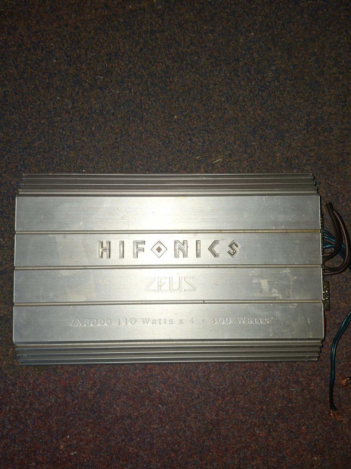 Hifonics Zeus ZX8000 Car Audio Versterker - Werkend, Overige merken, Ophalen of Verzenden, 120 watt of meer, Gebruikt