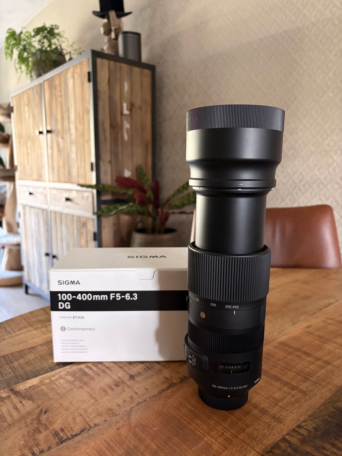 Sigma 100-400mm F5-6.3 DG OS HSM Nikon F-Mount, Sigma, Autofocus, Zo goed als nieuw, Canon EF