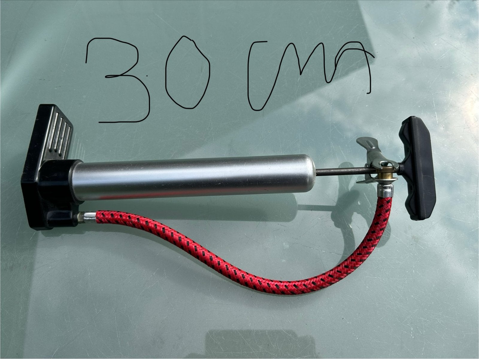 Dresco fietspomp 30 cm, Ophalen of Verzenden, Gebruikt