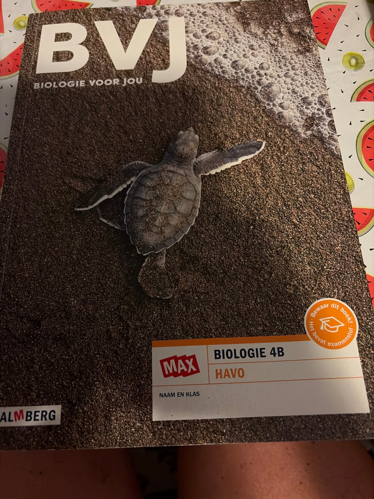 Biologie voor Jou 4B HAVO - Malmberg, Ophalen of Verzenden, Zo goed als nieuw, HAVO, Biologie