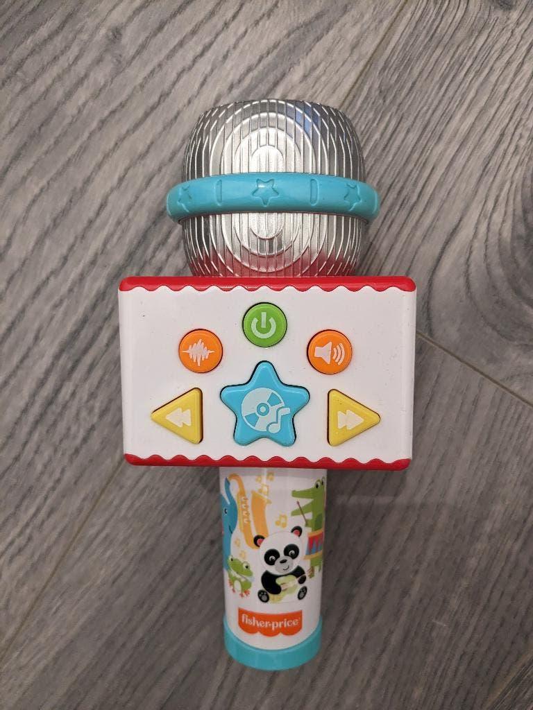 speelgoed microfoon Fisher-price, Ophalen of Verzenden, Gebruikt, Overige typen, Met geluid