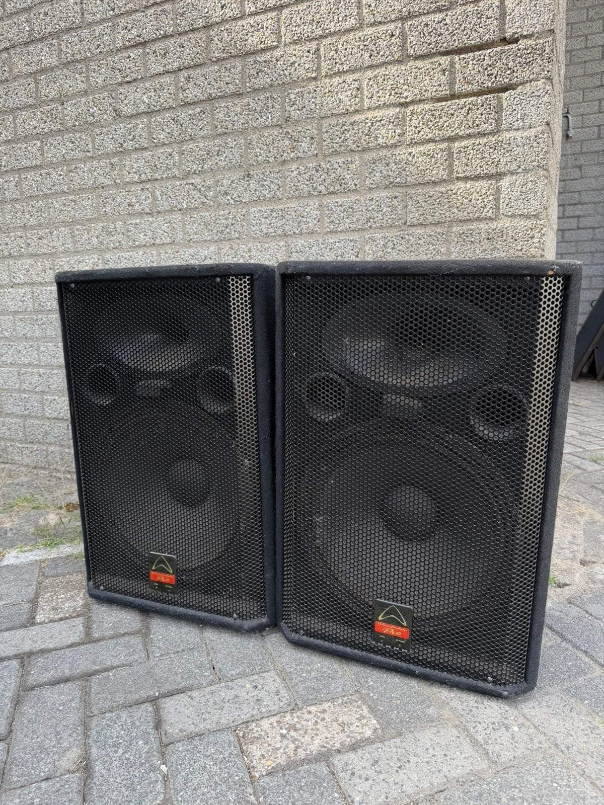 2 x wharfedale pro evp-x15, Audio, Tv en Foto, Luidsprekers, Ophalen, Zo goed als nieuw, Minder dan 60 watt, Overige merken