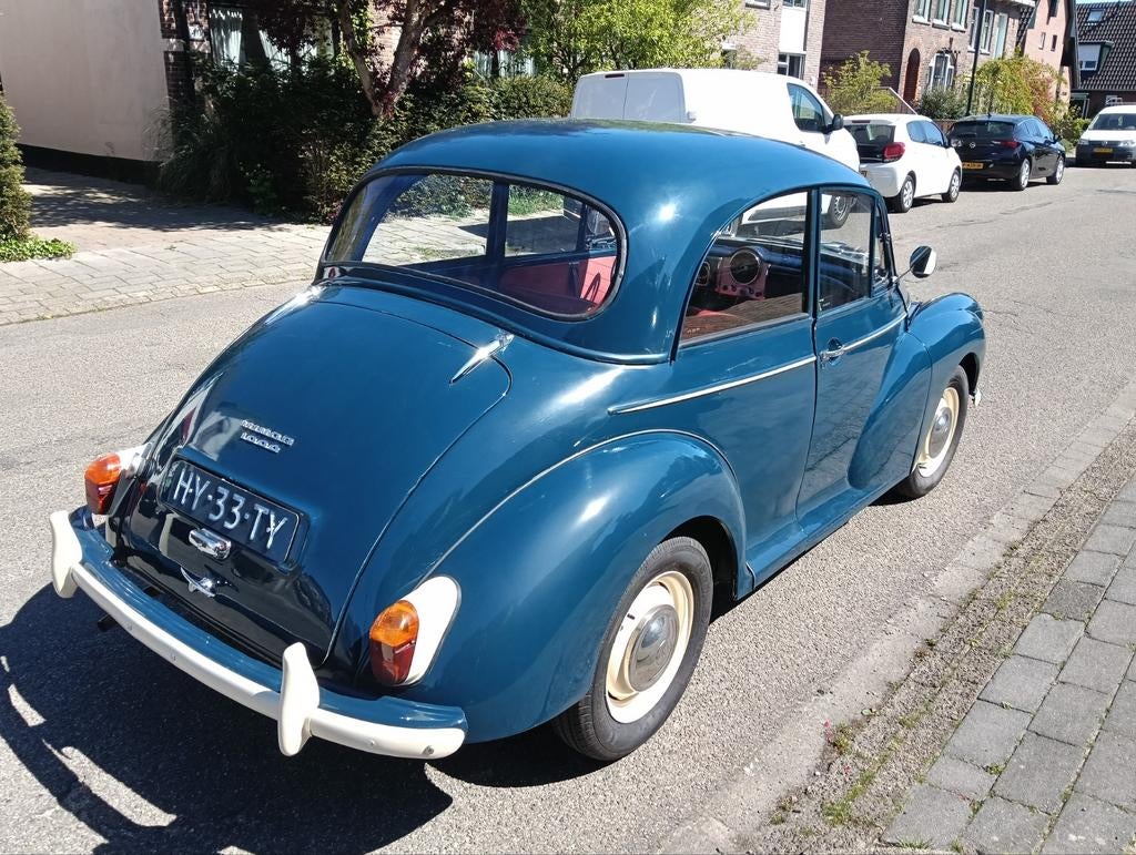 Morris Minor *1971* Blauw Mooie auto, Stuur links!, foto 4