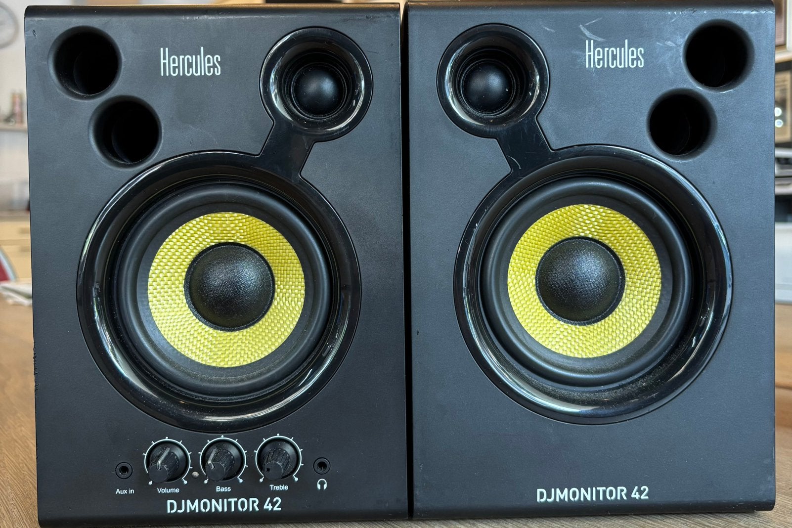 Hercules DJ Monitor 42 duo pack, Ophalen of Verzenden, Zo goed als nieuw, Minder dan 60 watt, Overige merken
