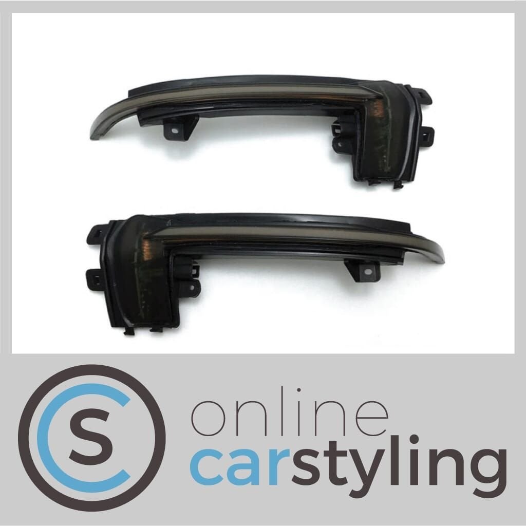Dynamische LED knipperlichten Deurspiegels Audi A3 8P Smoke, Auto-onderdelen, -, -, Nieuw, -