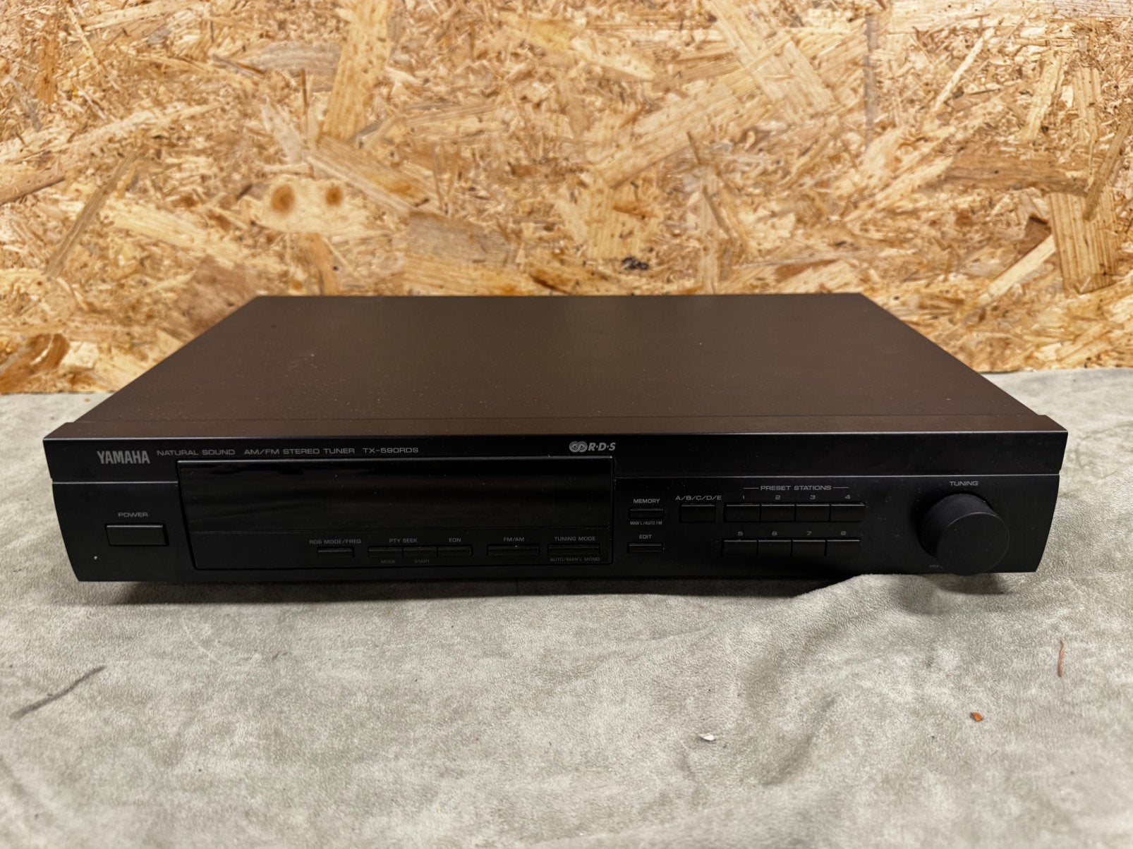 Yamaha TX-590RDS Stereo Tuner – Natural Sound, Gebruikt, Ophalen of Verzenden, X, X