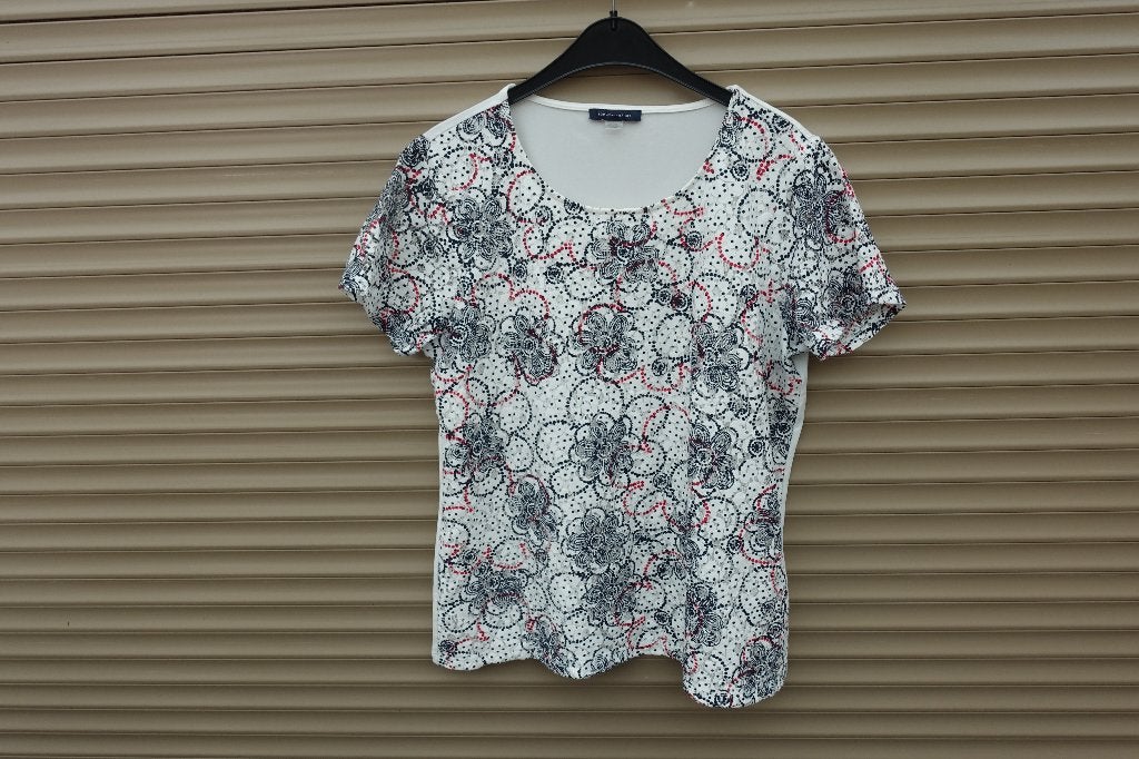 Tommy Hilfiger top.   Maat  L, Kleding | Dames, Blauw, Maat 42/44 (L), Ophalen of Verzenden, Zo goed als nieuw