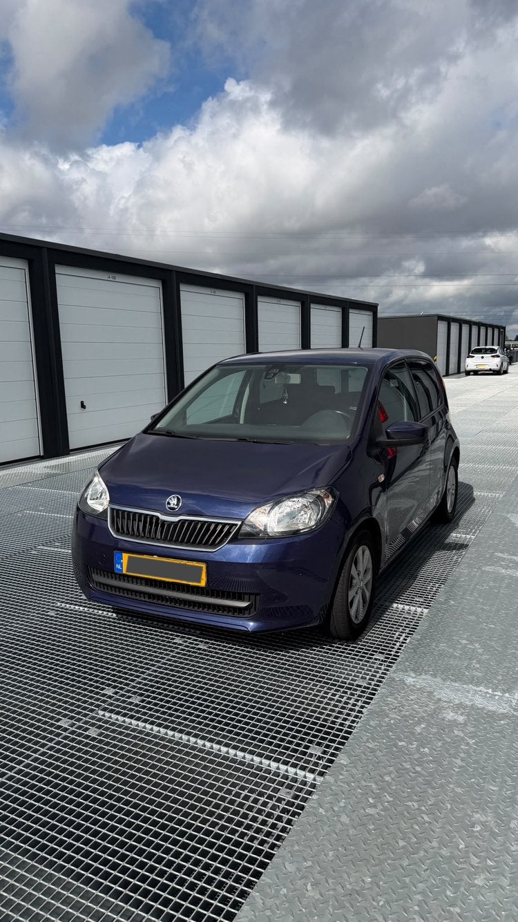 Skoda Citigo 1.0  2016 Blauw NAP!, Auto's, Voorwielaandrijving, 840 kg, Origineel Nederlands, 24 km/l