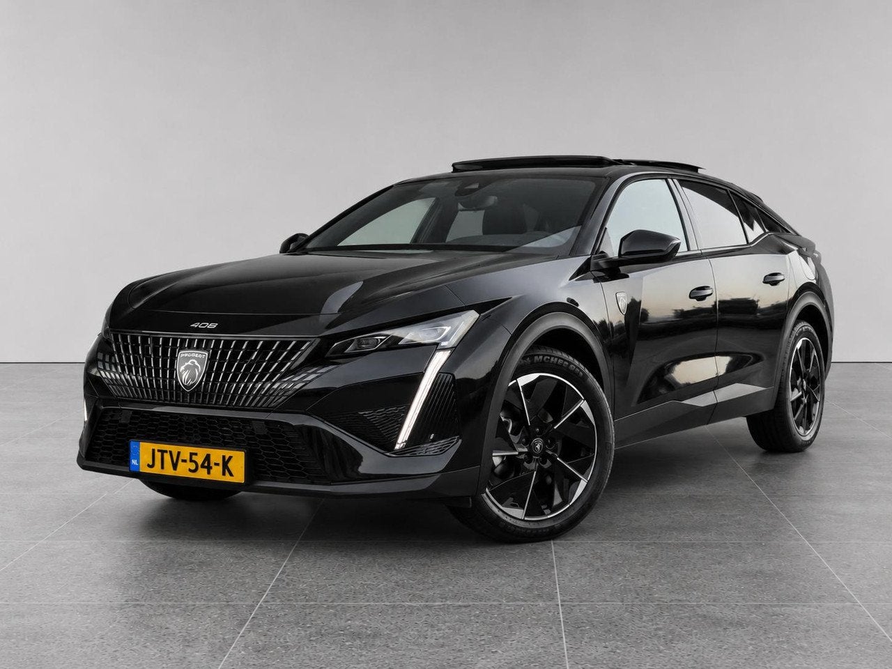 Peugeot 408 e-408 GT Avantage EV 58kWh 156pk | ALCANTARA | M, Automaat, Gebruikt, 213 pk, Automatische klimaatregeling