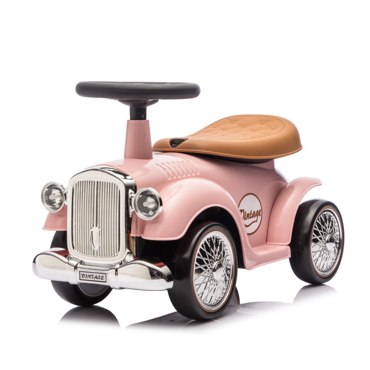 Classic 1930 retro loopauto 12-36 maanden pink, Nieuw, Ophalen of Verzenden, A, A