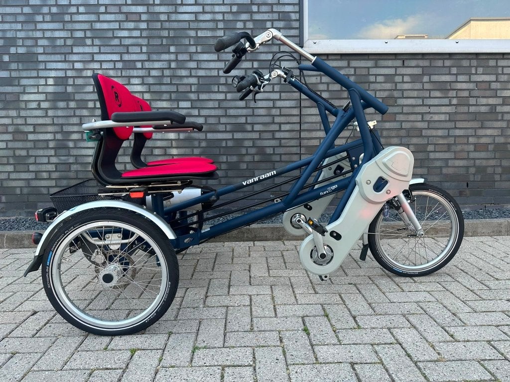 Elektrische Fun2go duo fiets als nieuw staat!, Ophalen of Verzenden, Zo goed als nieuw, Schijfrem, Van Raam