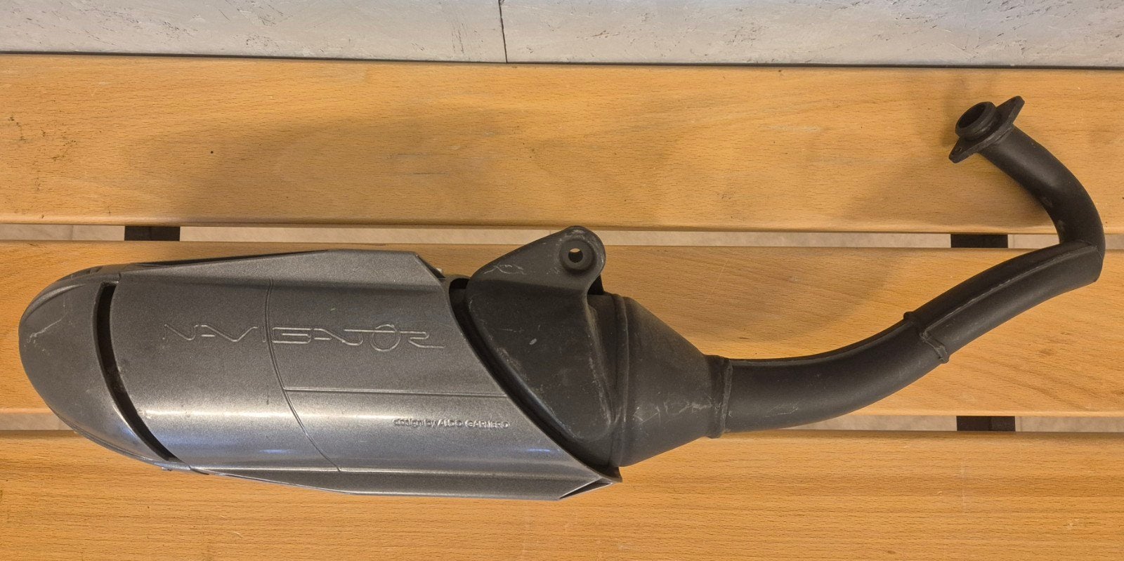LeoVince Navigator uitlaat Gilera Runner LC (4305), Ophalen, Gebruikt, Leovinci, LeoVinci