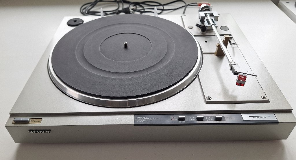 Vintage Sony direct drive platenspeler PS-LX33 compleet 1982, Audio, Tv en Foto, Platenspelers, Refurbished, Platenspeler, Sony