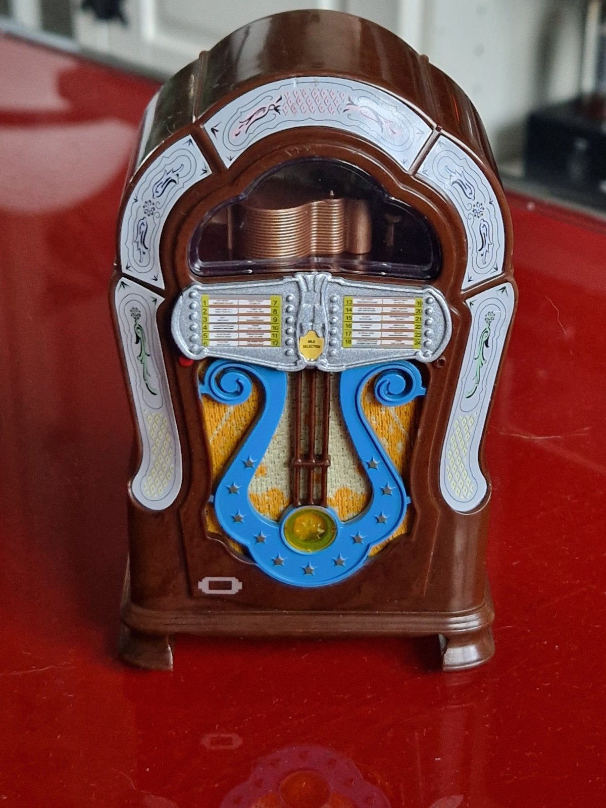 Wurlitzer 1080 Mini jukebox  ( Schaalmodel), Verzamelen, Ophalen of Verzenden, Gebruikt, Voor 1950, Wurlitzer