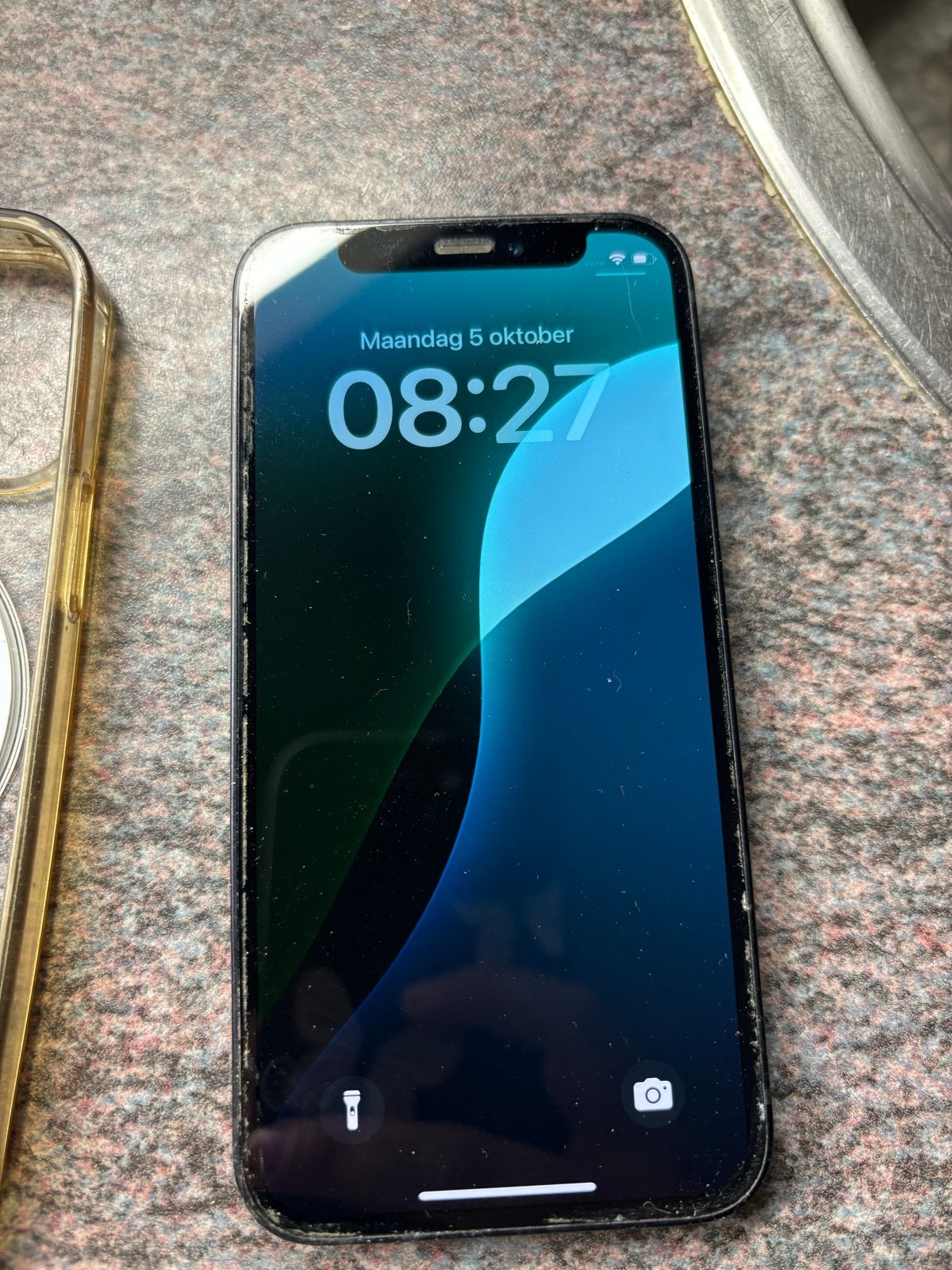 iPhone mini 12 Zwart 128GB - Gebruikt, Telecommunicatie, 128 GB, IPhone 12 Mini, Zwart, Ophalen of Verzenden