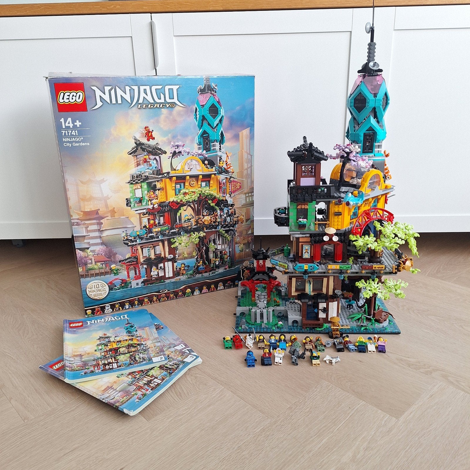 Lego ninjago legacy stadstuinen 71741, Inclusief instructies, Lego, Ophalen of Verzenden, Zo goed als nieuw