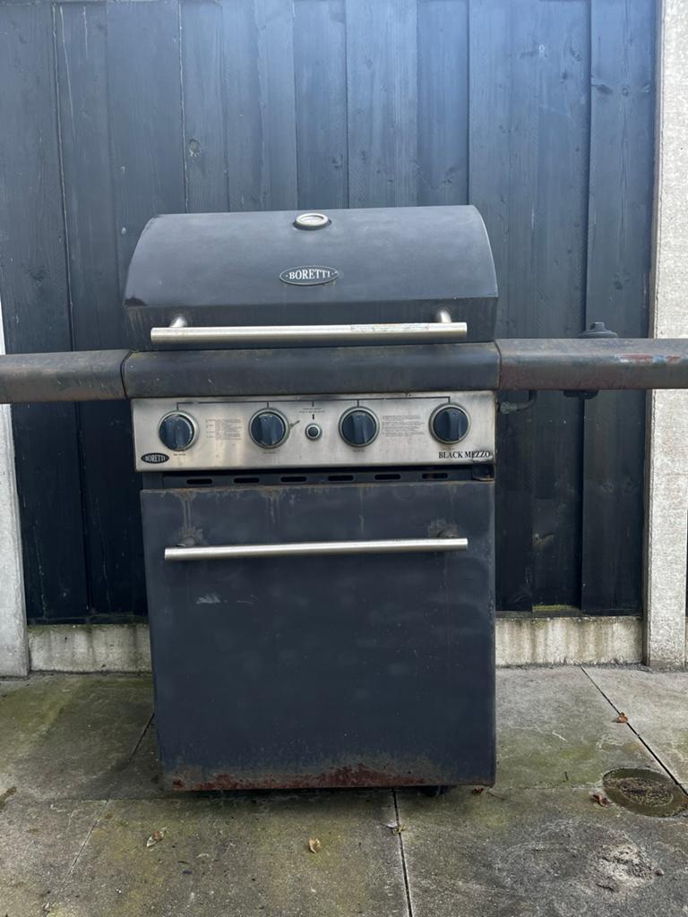 Boretti Black Mezzo Gasbarbecue - Gebruikt, Ophalen, Gebruikt