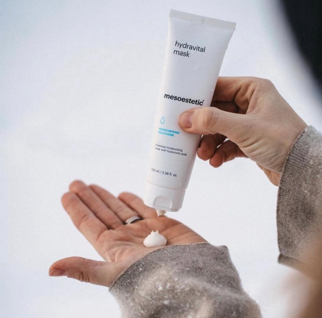 Hydravital mask (mesoestetic), Ophalen, Nieuw, Gehele gezicht, Verzorging