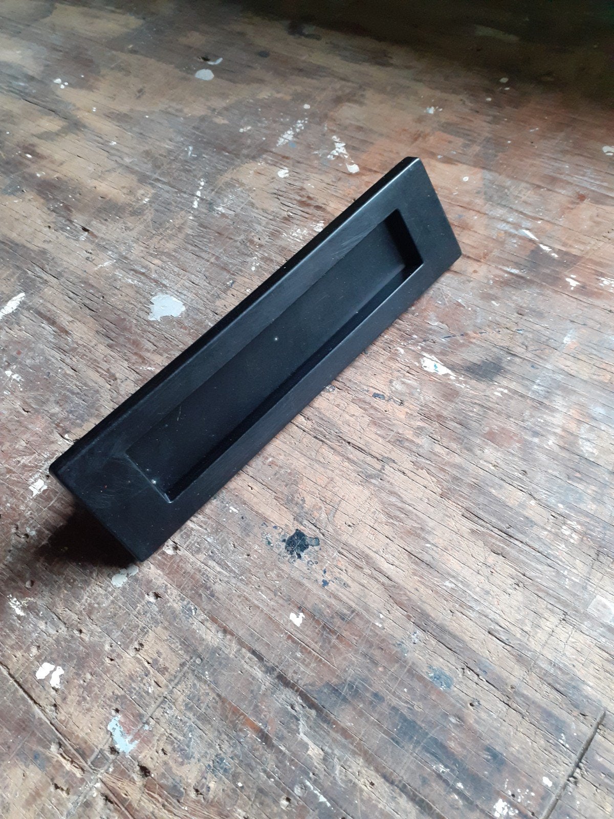 Oude bakeliet brievenbus klep, Antiek en Kunst, Ophalen of Verzenden