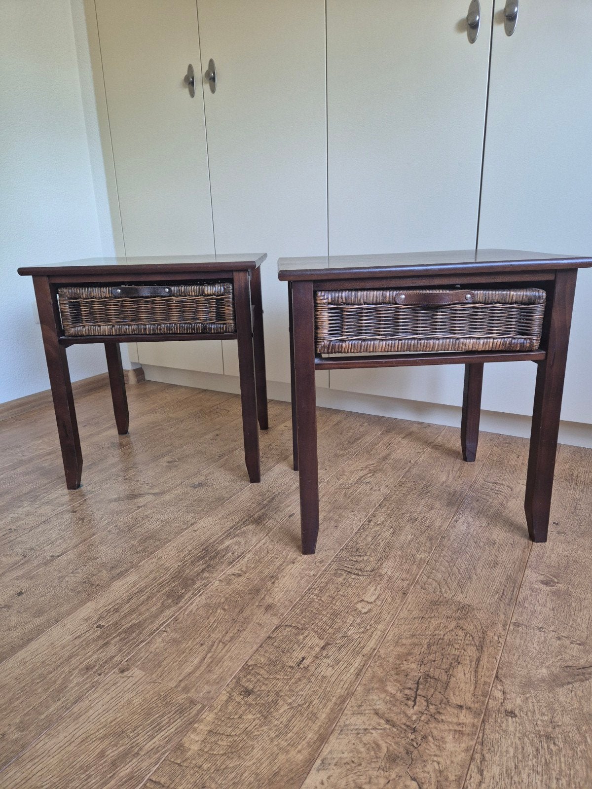 2x bijzet tafeltje, Ophalen, 25 tot 50 cm, Rond, 50 tot 100 cm