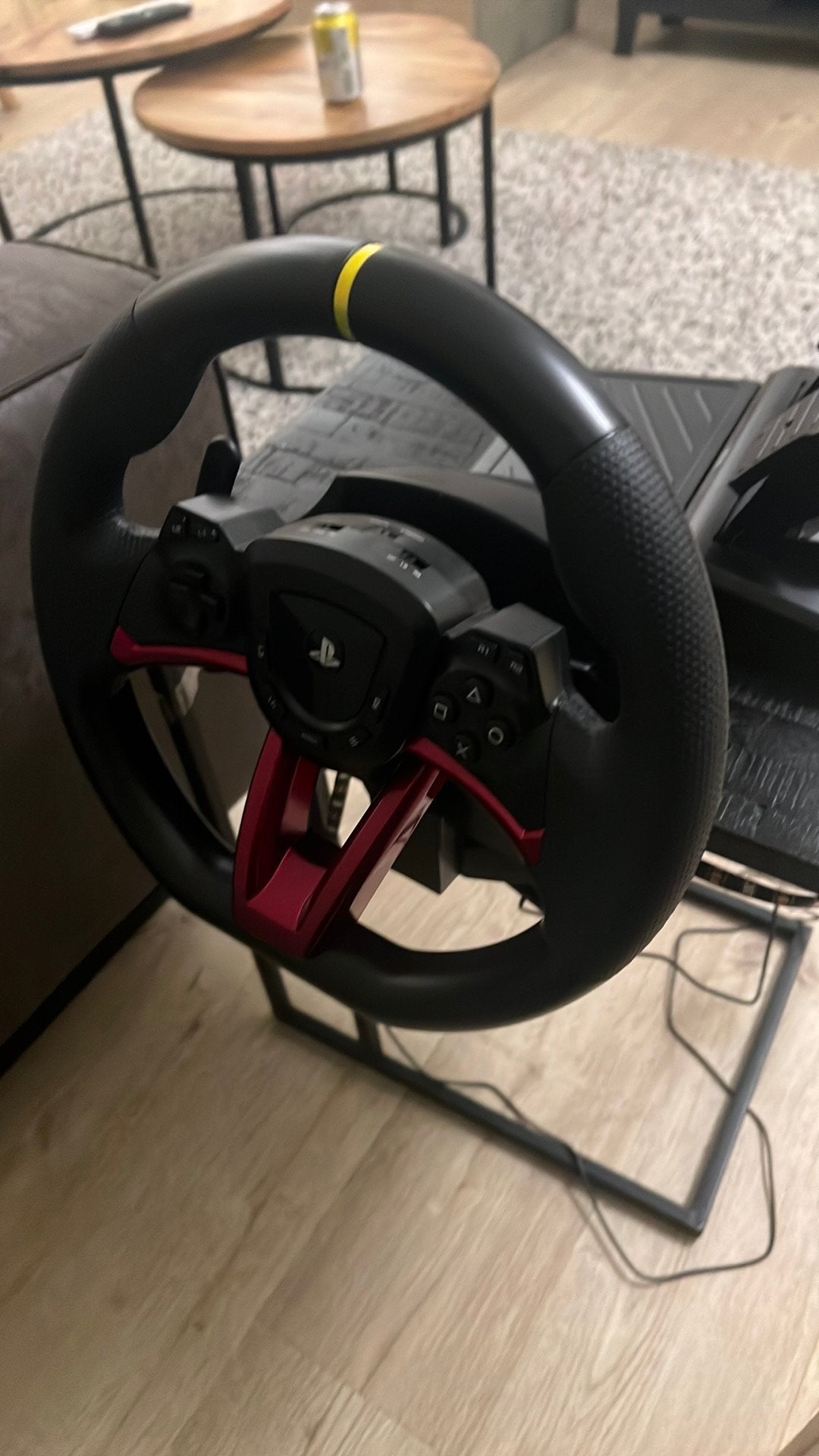 Mooi gamestuur met pedalen bijna niet gebruikt., Ophalen of Verzenden, Zo goed als nieuw, Stuur of Pedalen, PlayStation 4