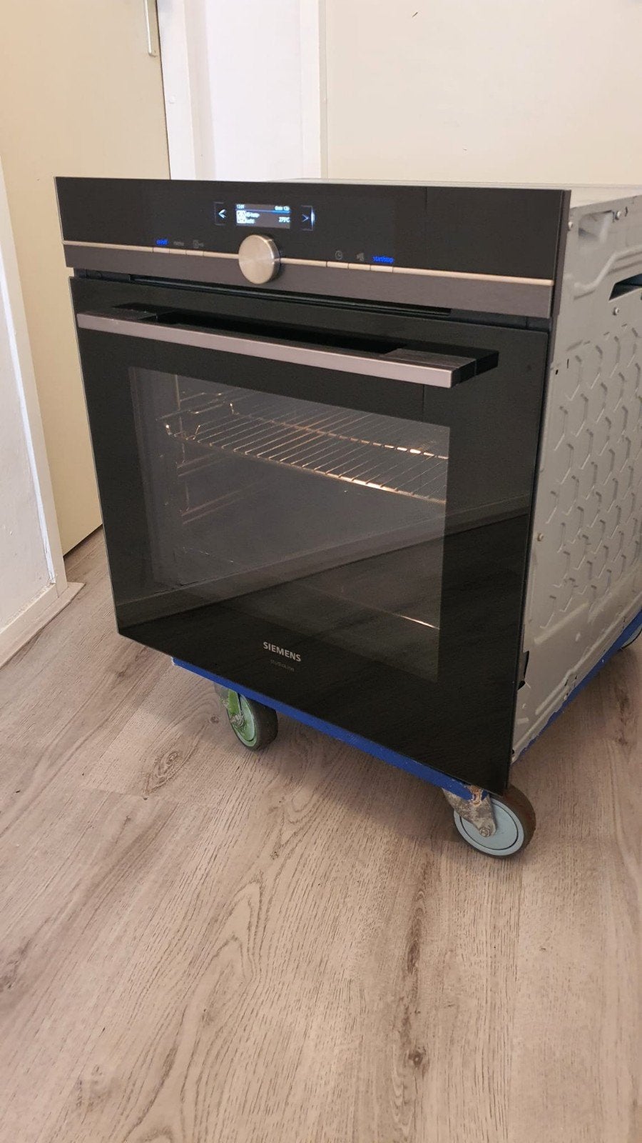 Luxe Siemens studioLine Inbouw Oven Zelfreiniging 60x60, Ophalen, Hete lucht, 60 cm of meer, Siemens