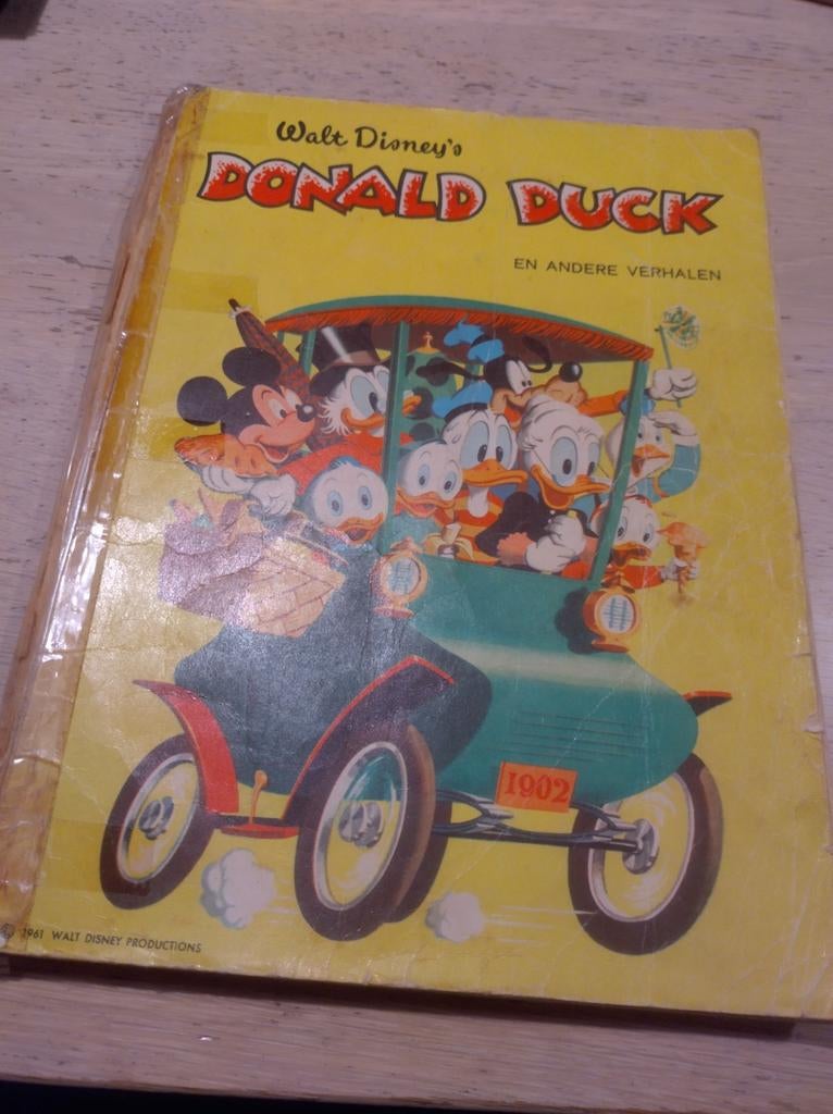 Donald Duck stripboek uit 1961, Boeken, Ophalen of Verzenden