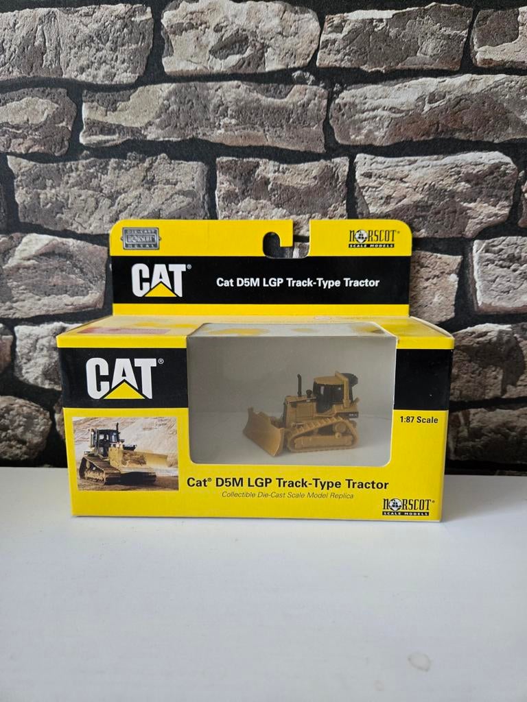 Caterpillar D5M LGP Track-Type Tractor 1:87, Ophalen of Verzenden, Nieuw, Hijskraan, Tractor of Landbouw