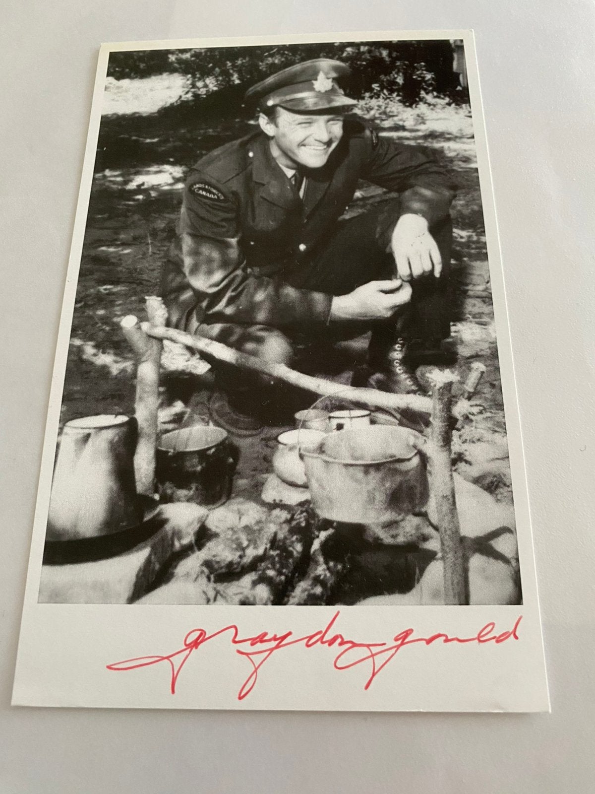 Filmster handtekening graydon gould, Ophalen of Verzenden, Zo goed als nieuw