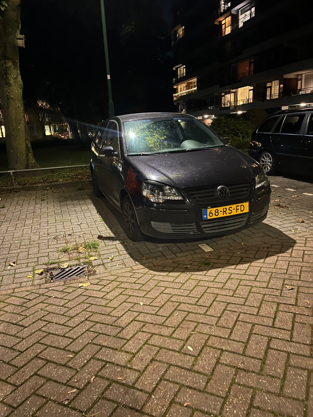 Volkswagen Polo 1.4 55KW 2005 Zwart, Voorwielaandrijving, Apple Carplay, Zwart, Origineel Nederlands