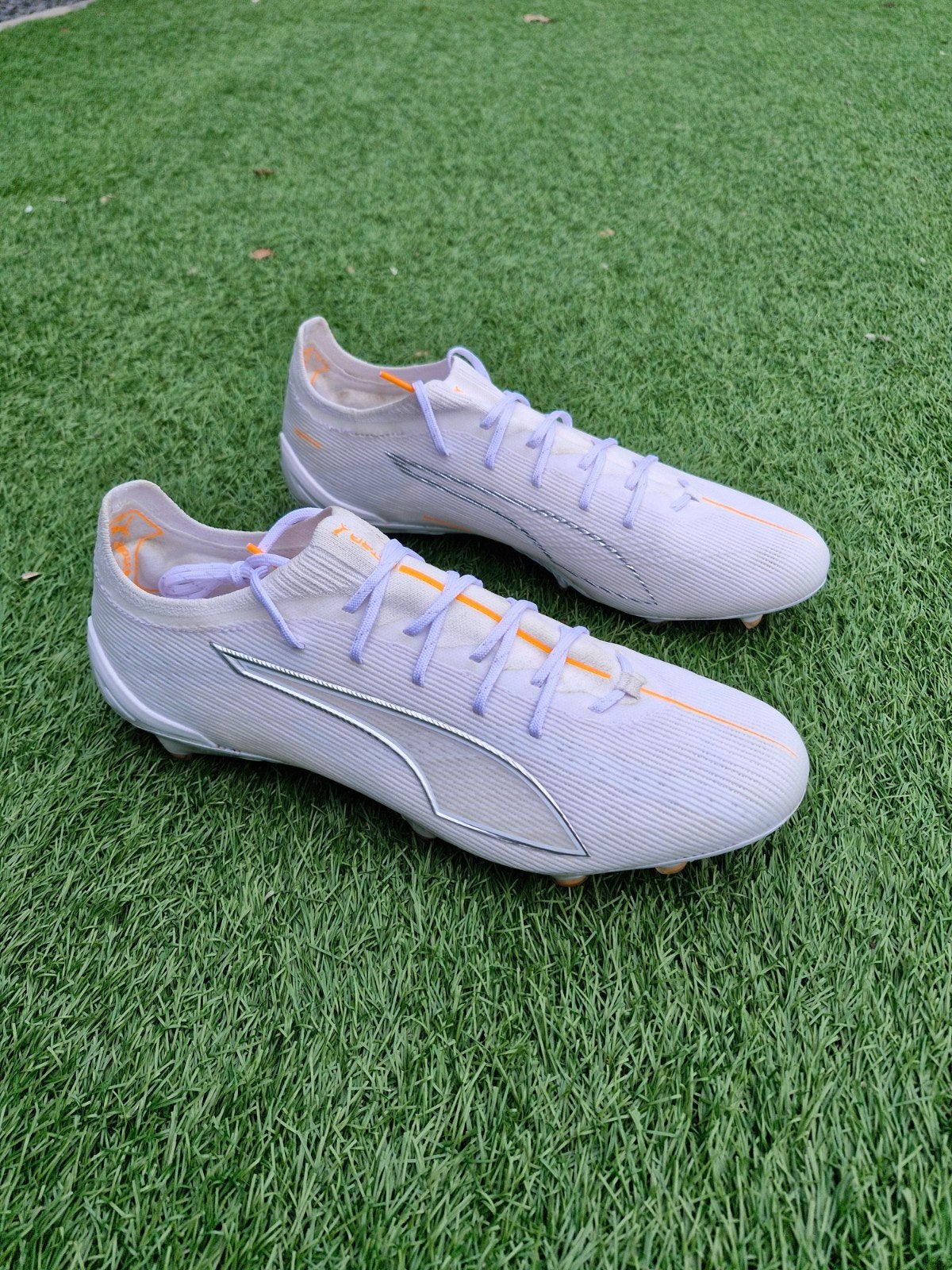 PUMA Ultra 6 Ultimate FG 'White Pack' Voetbalschoenen, Schoenen, Maat L, Ophalen of Verzenden, Zo goed als nieuw