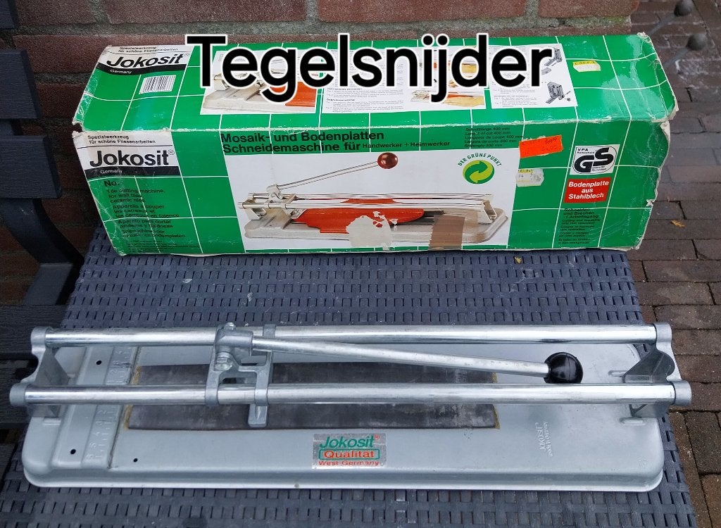Tegelsnijder, Ophalen, Gebruikt