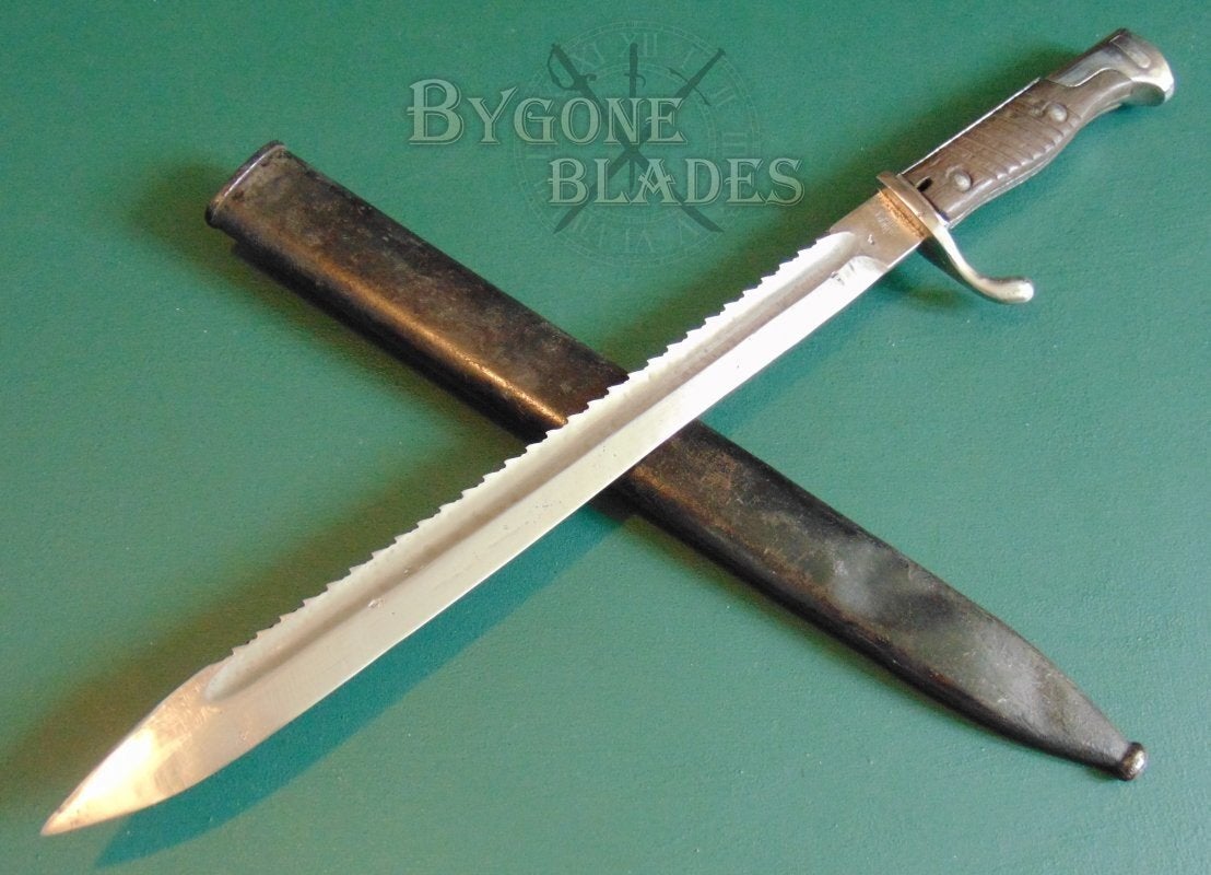 WW1 Butcher bajonet GEZOCHT!, Verzamelen, Militaria | Algemeen, Ophalen of Verzenden, Landmacht, Mes of Dolk
