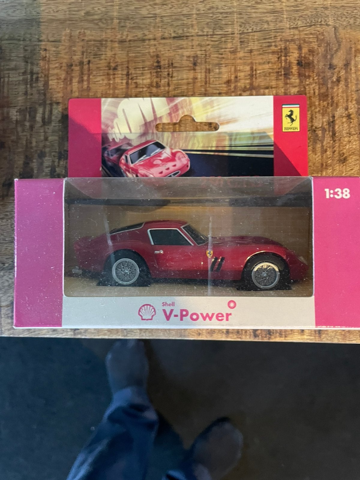 Shell Ferrari set, Ophalen of Verzenden, Zo goed als nieuw, Auto