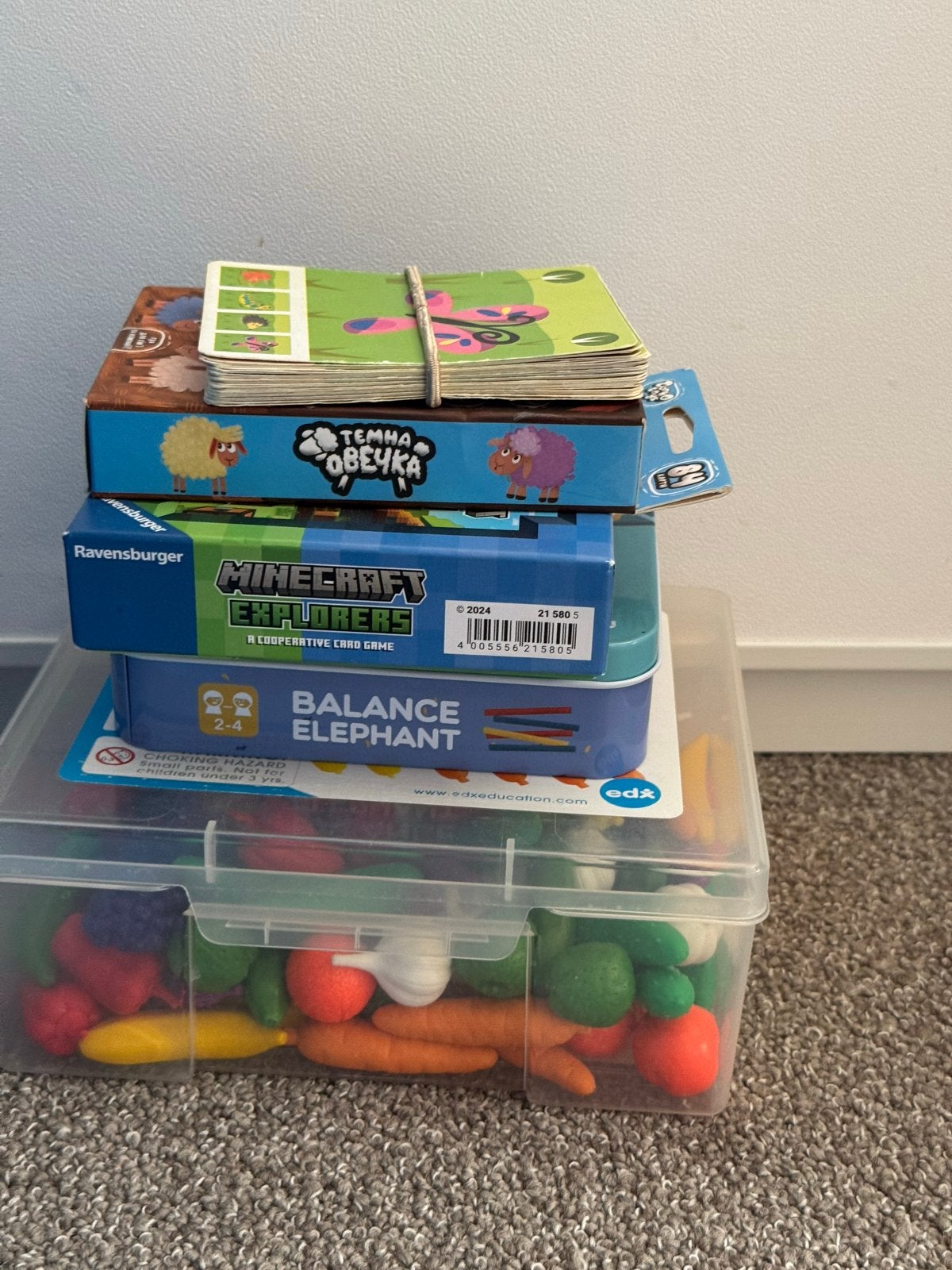 Ravensburger Minecraft Explorers Coöperatief Kaartspel, Een of twee spelers, Ophalen of Verzenden, Nieuw